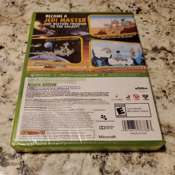 Sealed Angry Birds Xbox 360 Game - Picture 4 of 6